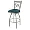 Holland Bar Stool Co 30" Swivel Bar Stool, Nickel Finish, Graph Tidal Seat 82030AN022 - alternate 1